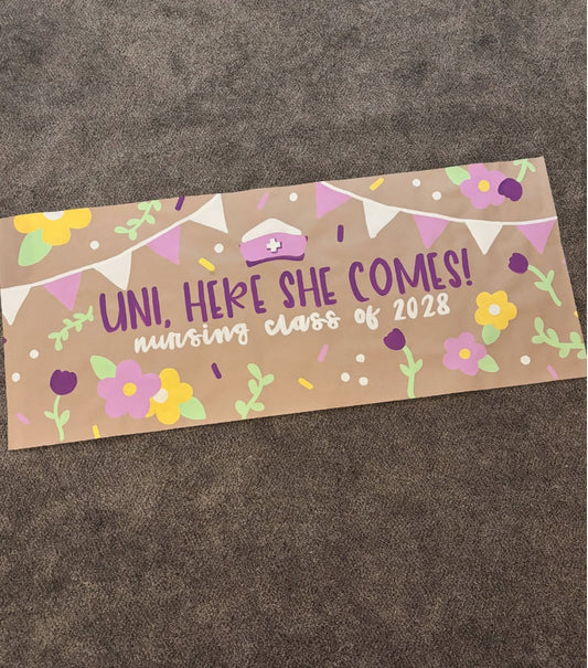 Graduation Banner - Custom