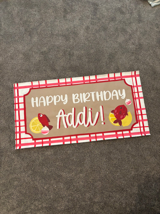 Birthday Banner - Custom