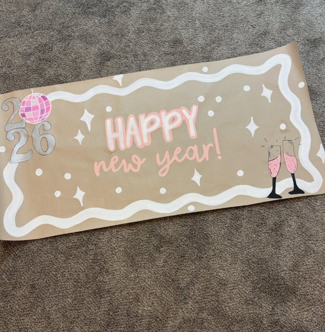 Holiday Banner - Custom (35” tall)