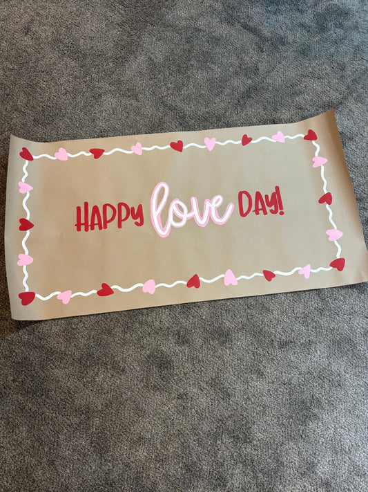 Valentine’s Banner Design #1 | Preorder