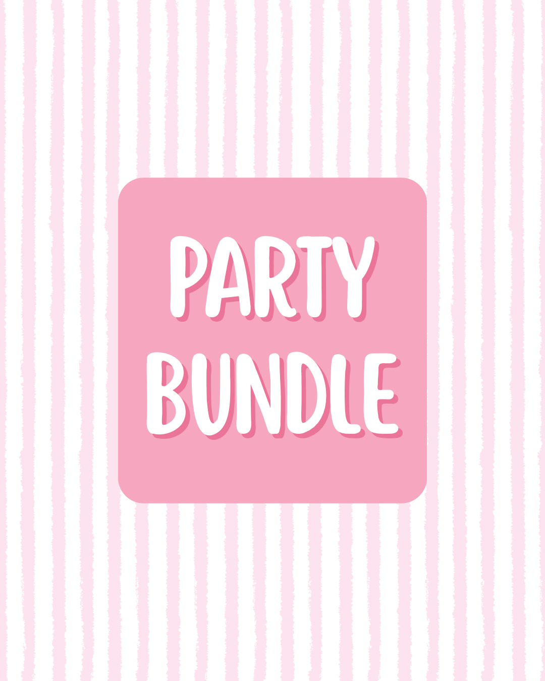 Party Bundle - Custom Banner + Jumbo Coloring Sheet